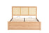 Corxley Rattan Ottoman Bed Oak